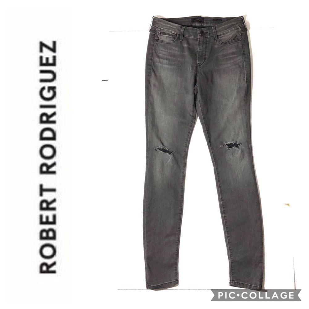 RND Distressed Jazz Skinny Jeans Sz 28 Robert Rodriguez